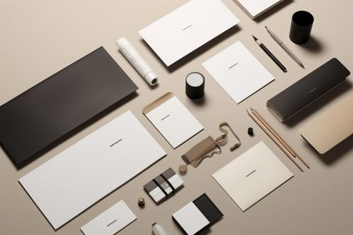 高效構(gòu)建品牌形象 辦公用品VI樣機效果圖與攝影圖下載指南